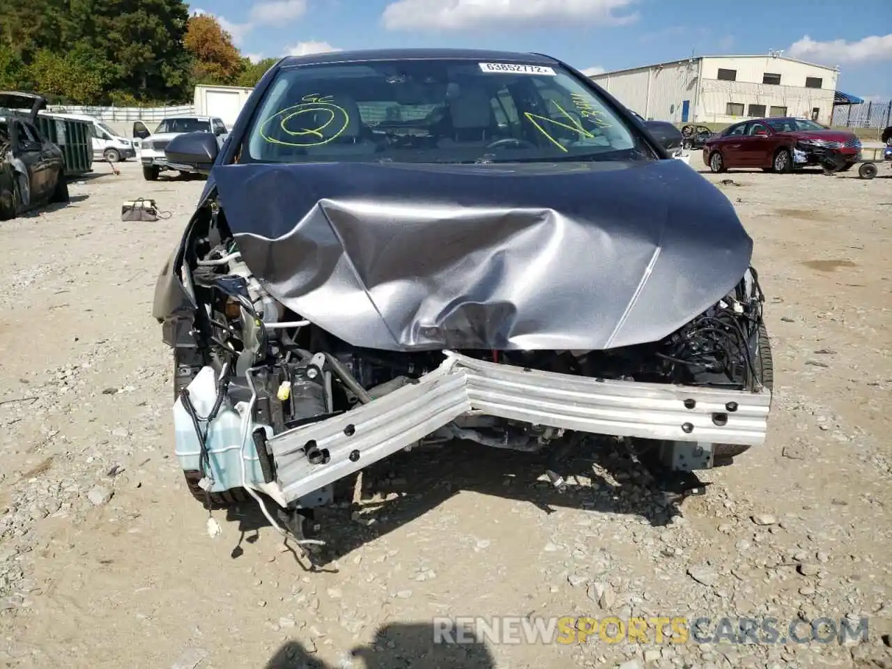 9 Photograph of a damaged car JTDKARFU1K3093441 TOYOTA PRIUS 2019