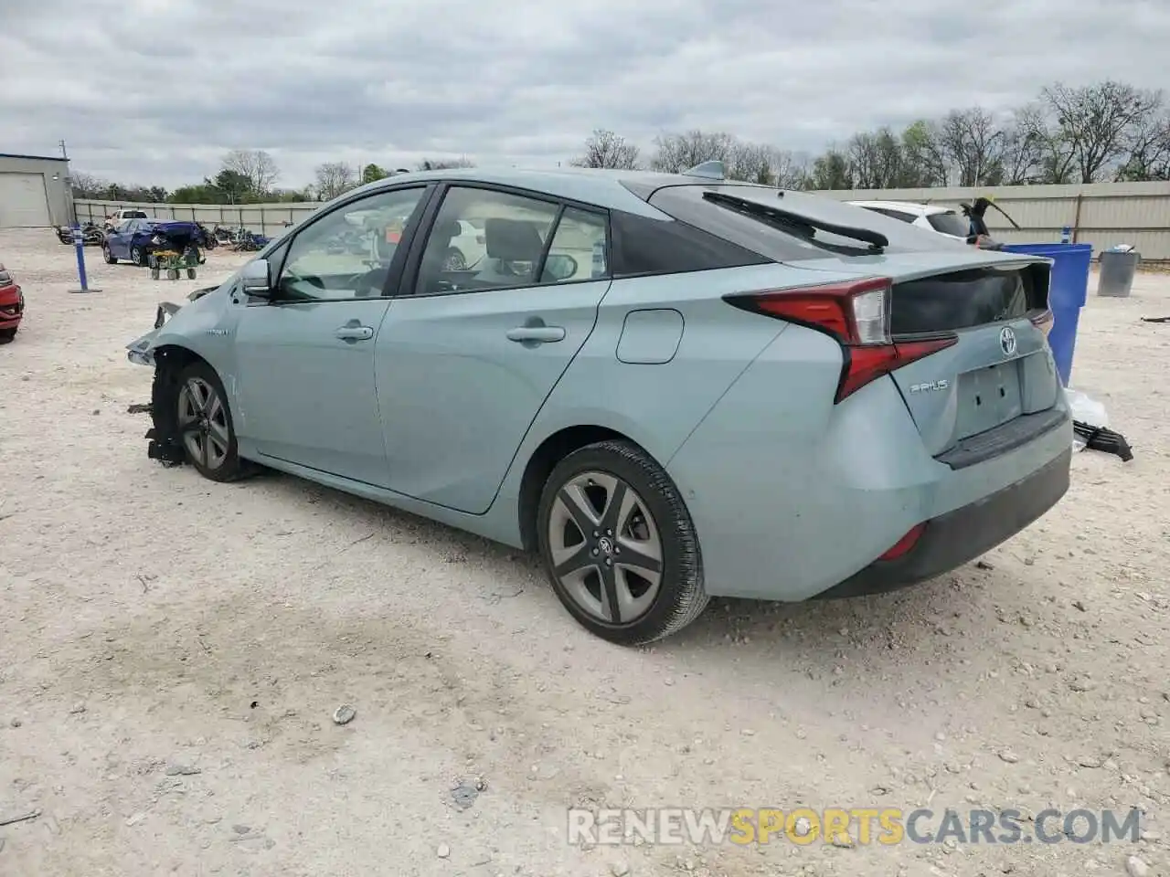 2 Photograph of a damaged car JTDKARFU1K3094380 TOYOTA PRIUS 2019