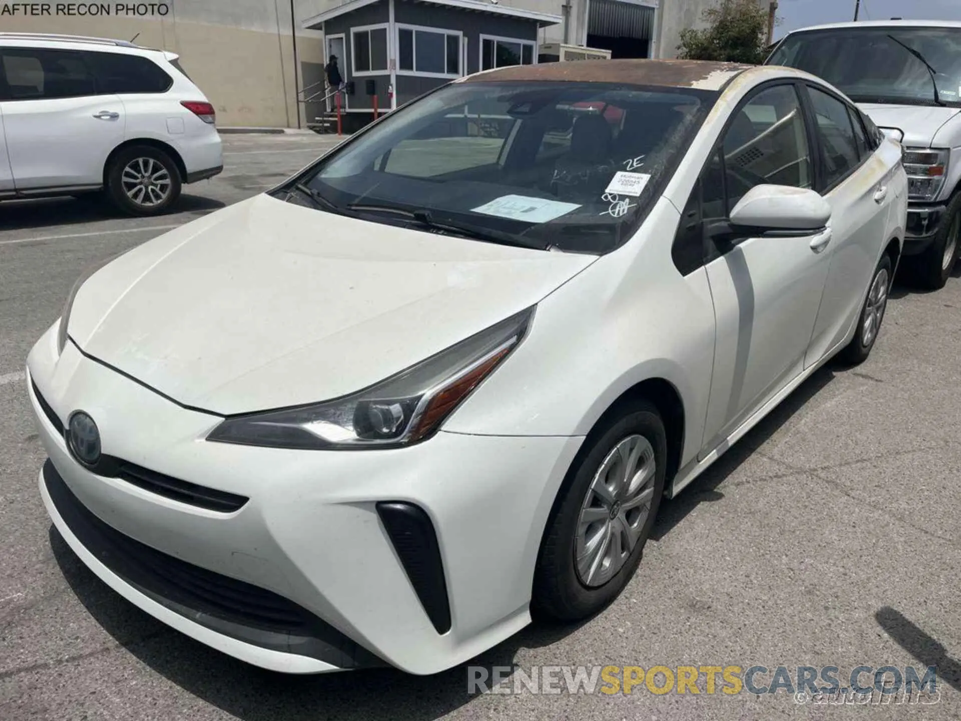10 Photograph of a damaged car JTDKARFU2K3071383 TOYOTA PRIUS 2019