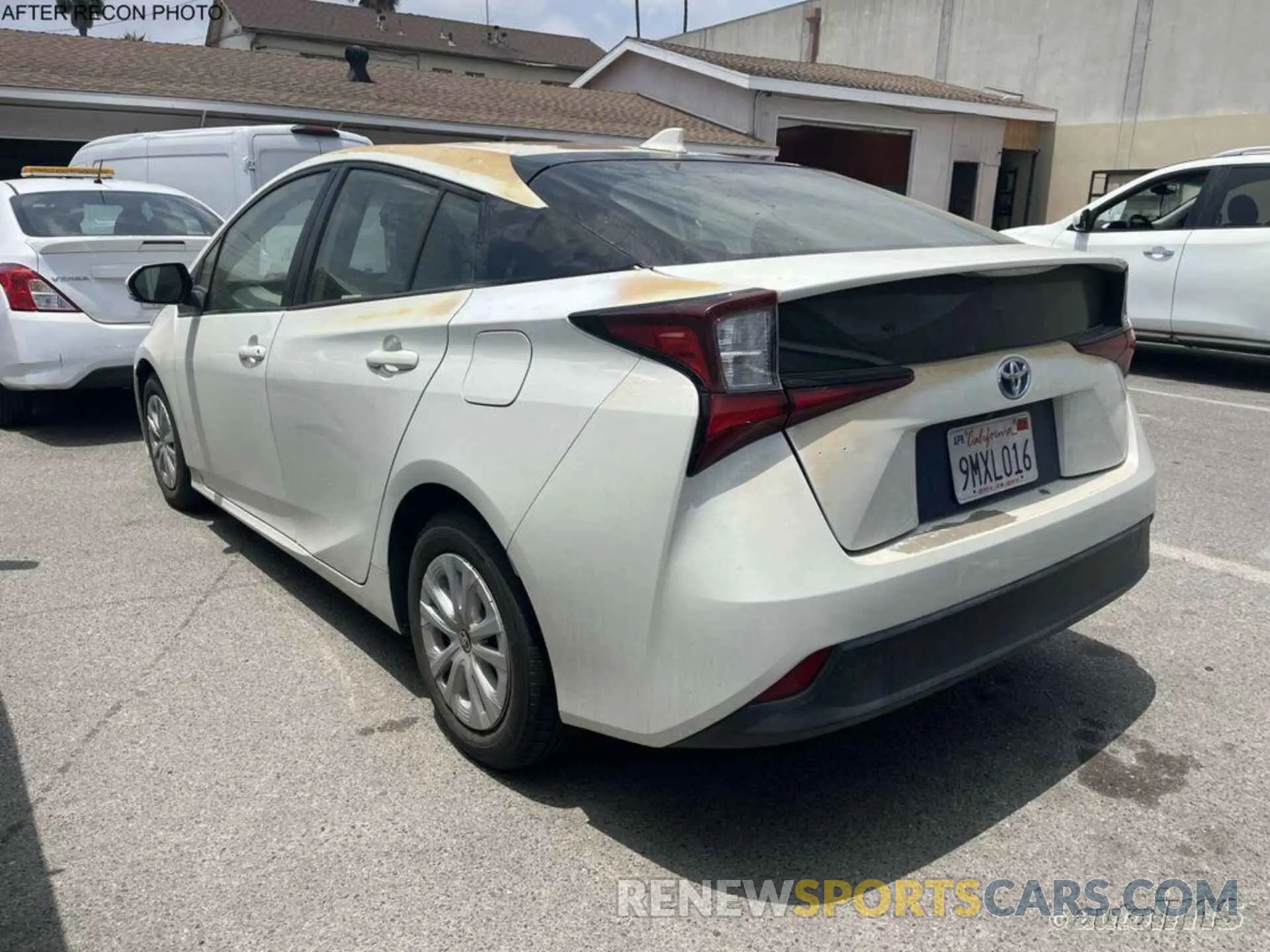 3 Photograph of a damaged car JTDKARFU2K3071383 TOYOTA PRIUS 2019