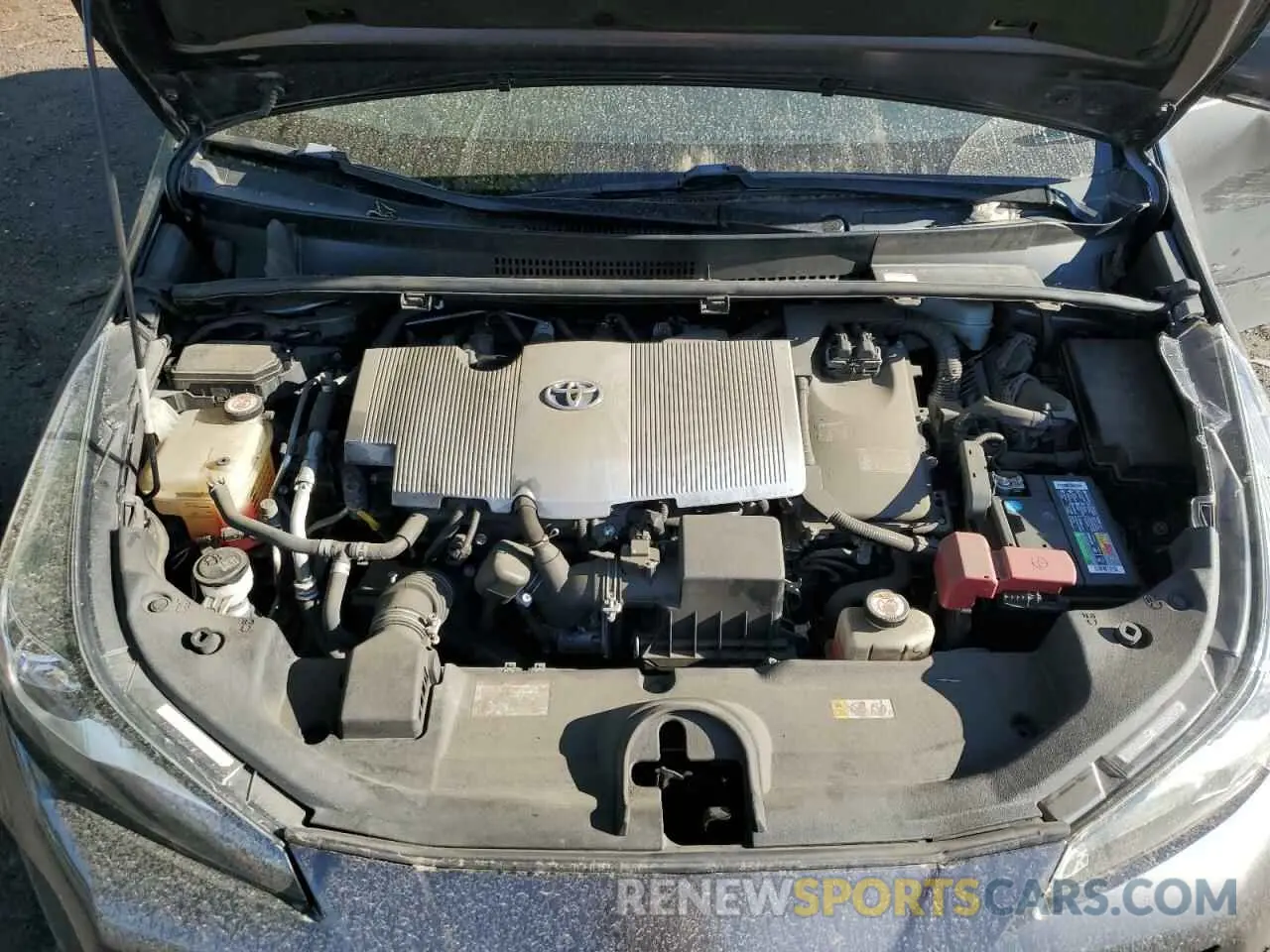 11 Photograph of a damaged car JTDKARFU2K3071688 TOYOTA PRIUS 2019