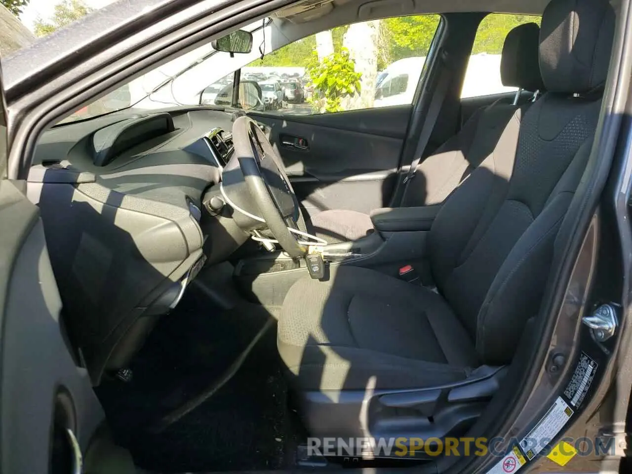 7 Photograph of a damaged car JTDKARFU2K3071688 TOYOTA PRIUS 2019