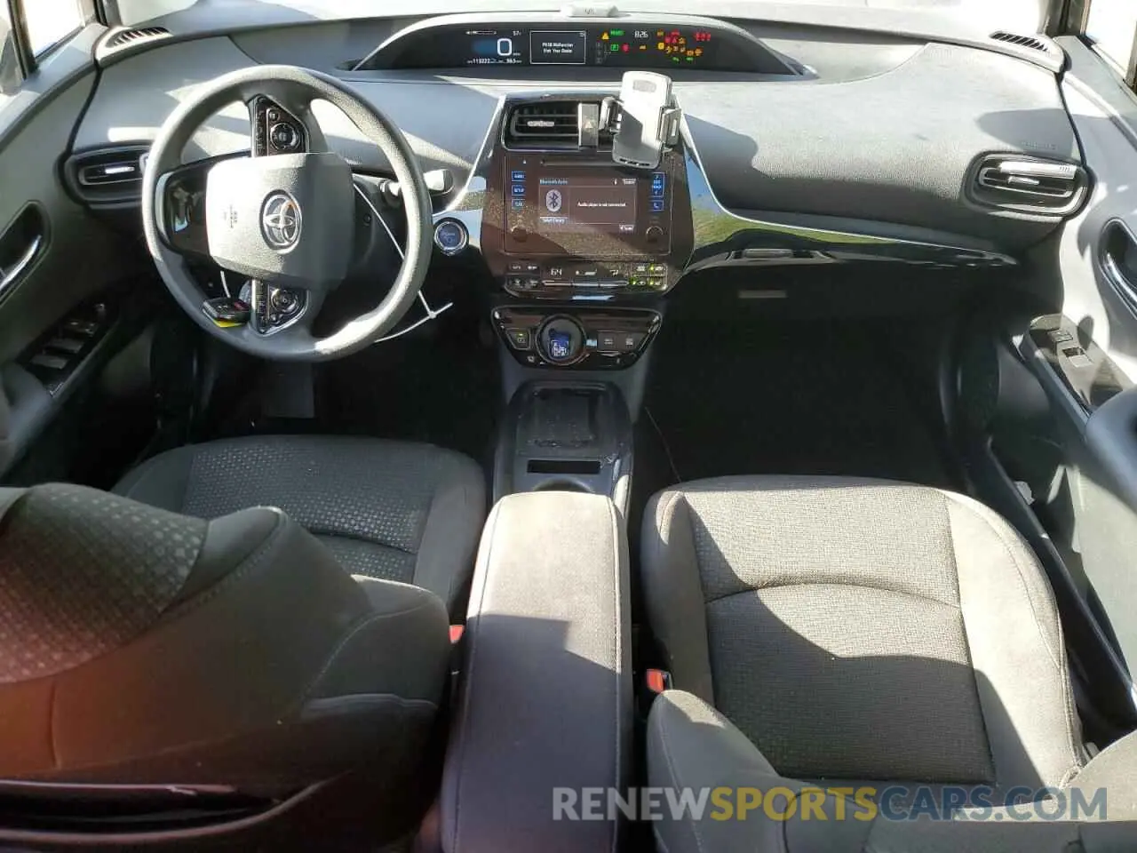 8 Photograph of a damaged car JTDKARFU2K3071688 TOYOTA PRIUS 2019