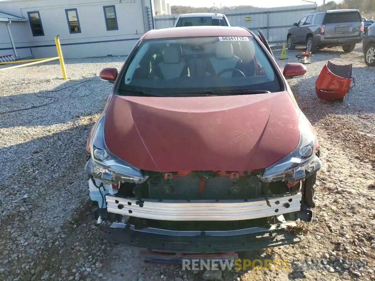 5 Photograph of a damaged car JTDKARFU2K3073957 TOYOTA PRIUS 2019