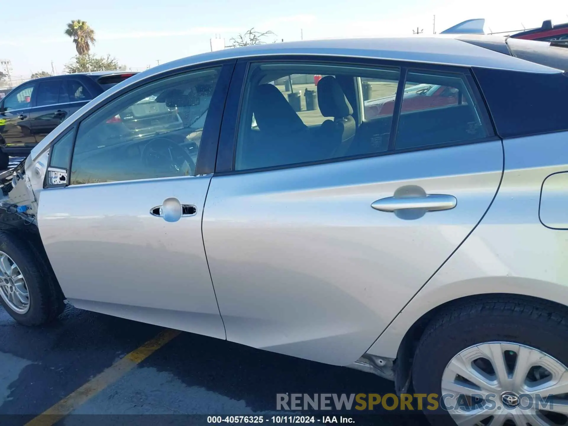 15 Photograph of a damaged car JTDKARFU2K3076163 TOYOTA PRIUS 2019