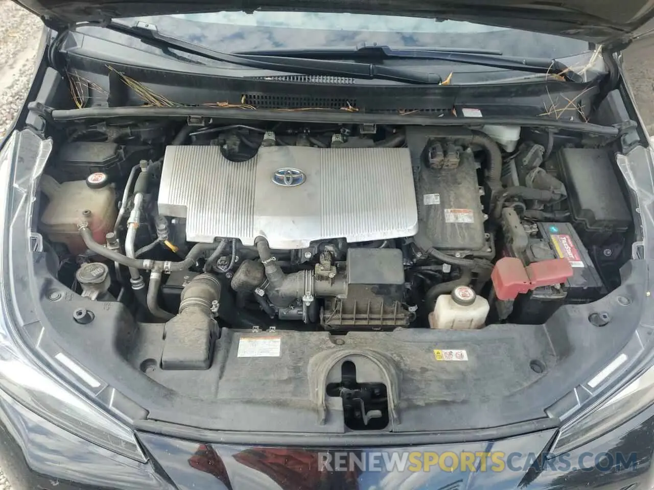 11 Photograph of a damaged car JTDKARFU2K3079192 TOYOTA PRIUS 2019