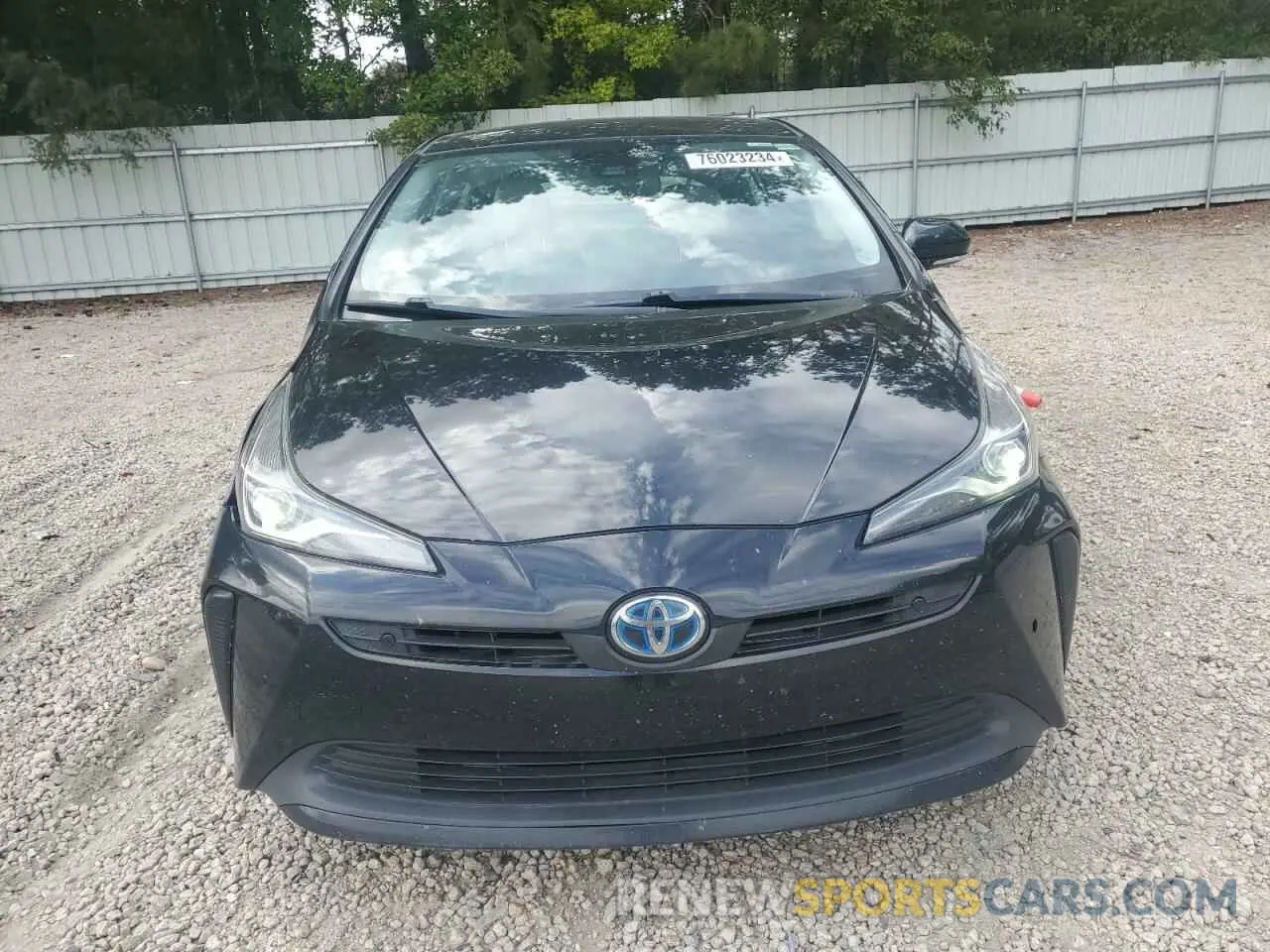 5 Photograph of a damaged car JTDKARFU2K3079192 TOYOTA PRIUS 2019