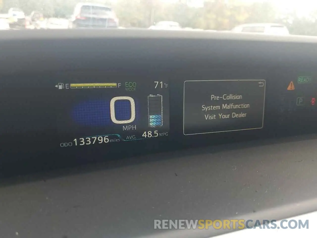 9 Photograph of a damaged car JTDKARFU2K3079192 TOYOTA PRIUS 2019