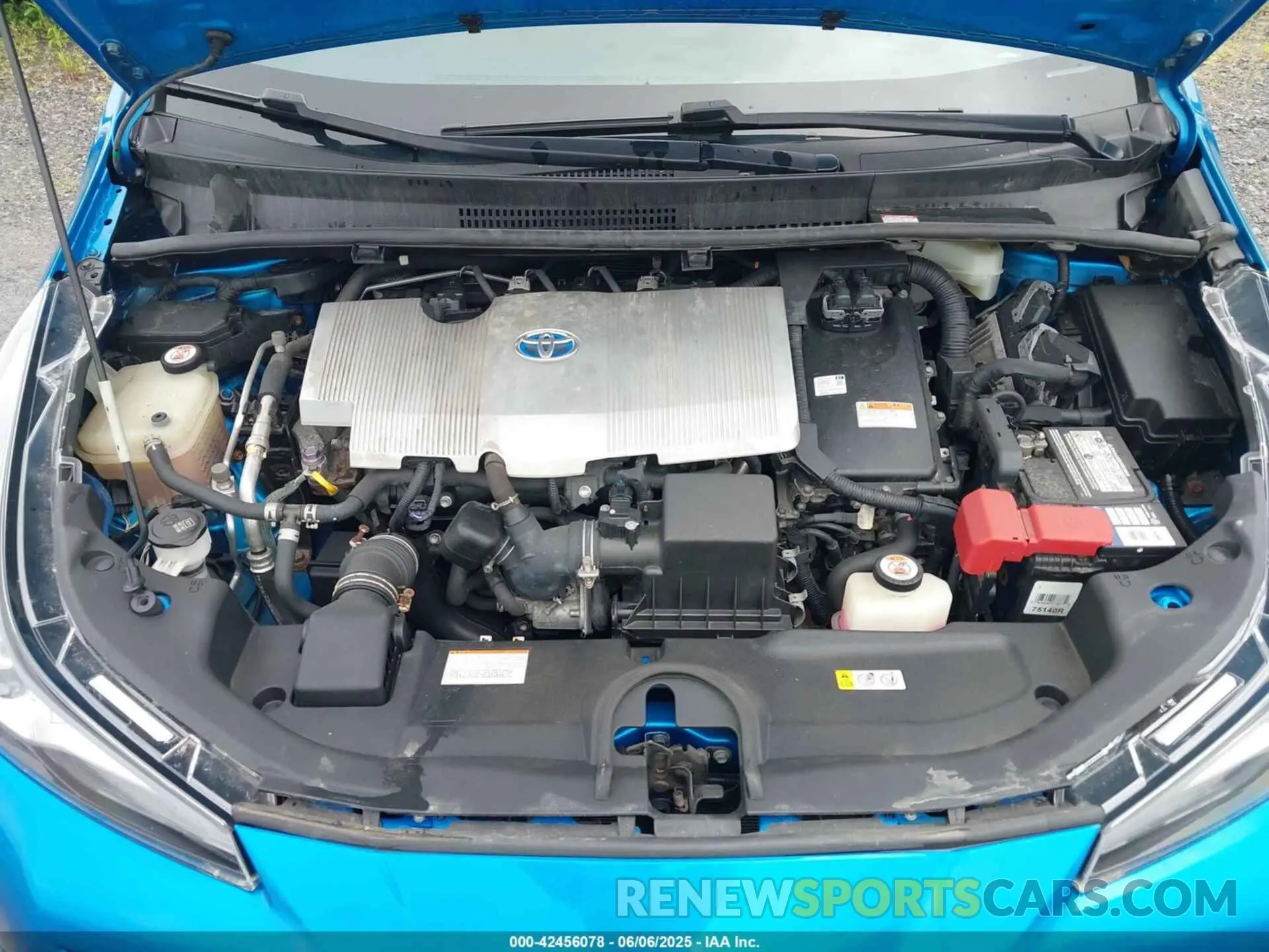 10 Photograph of a damaged car JTDKARFU2K3079211 TOYOTA PRIUS 2019