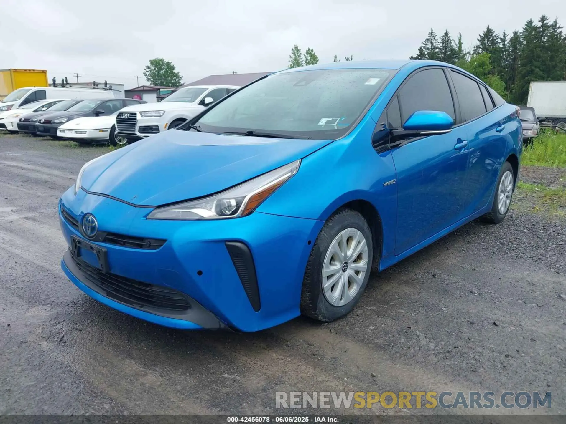 2 Photograph of a damaged car JTDKARFU2K3079211 TOYOTA PRIUS 2019
