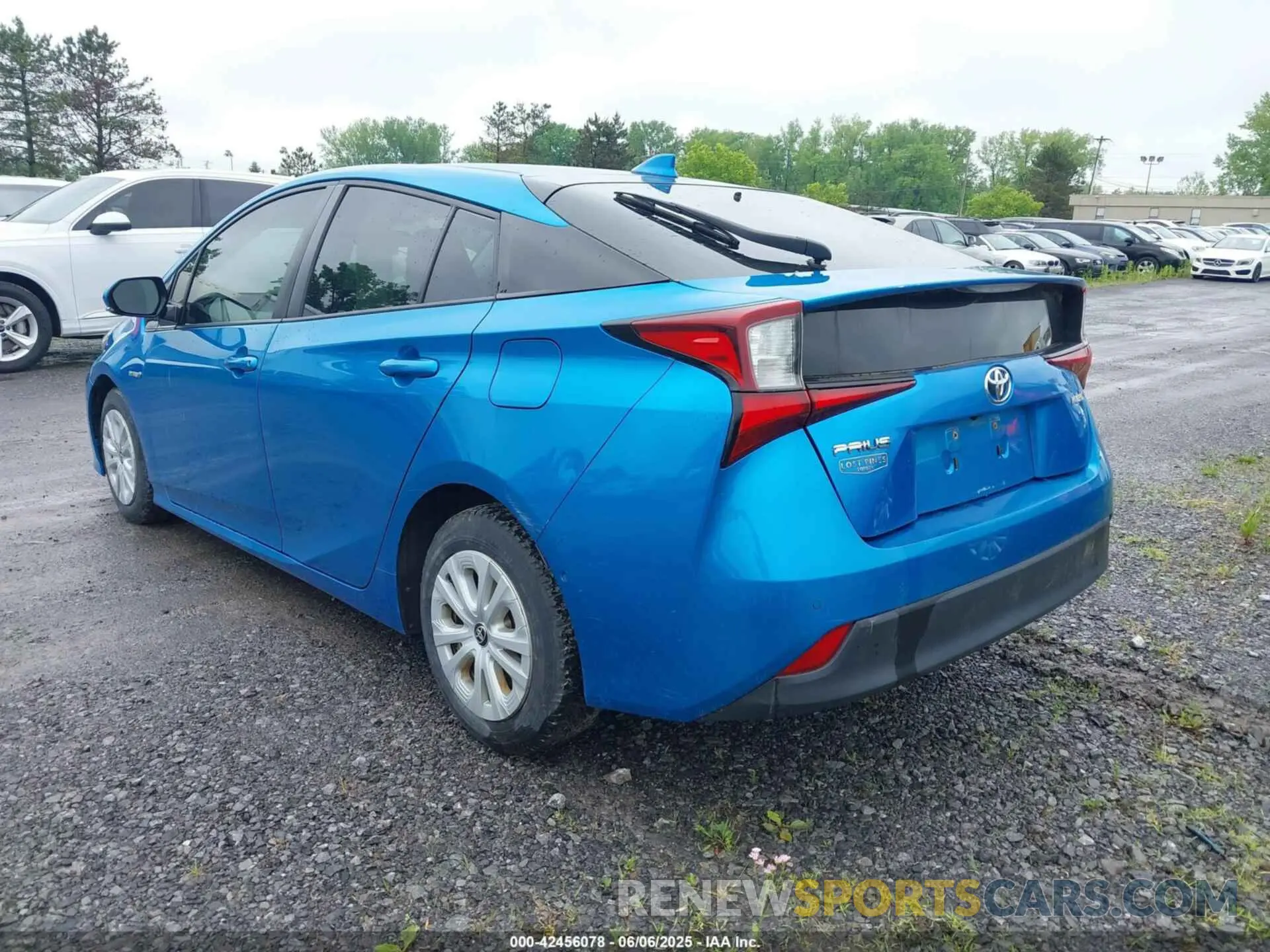 3 Photograph of a damaged car JTDKARFU2K3079211 TOYOTA PRIUS 2019