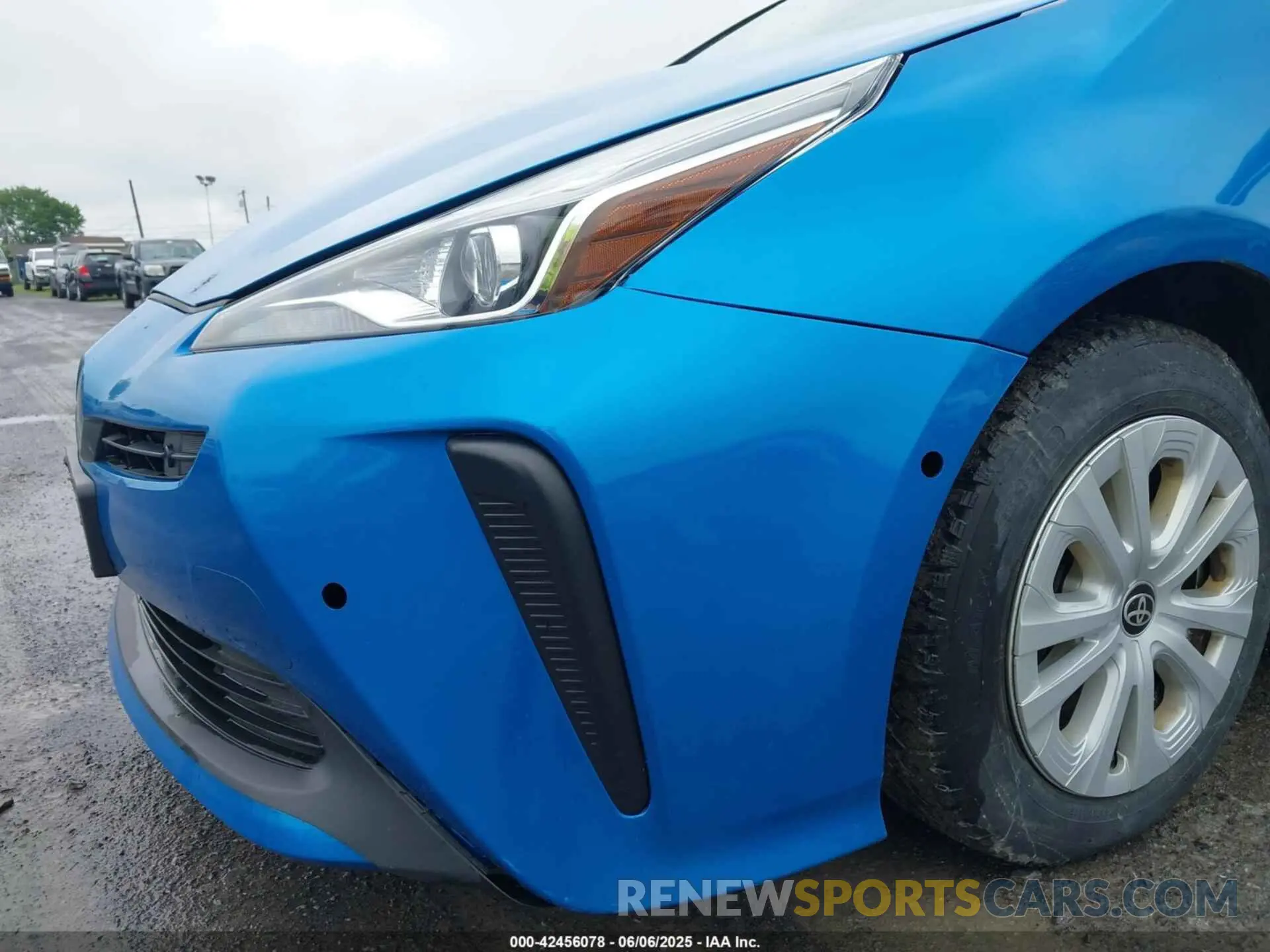 6 Photograph of a damaged car JTDKARFU2K3079211 TOYOTA PRIUS 2019