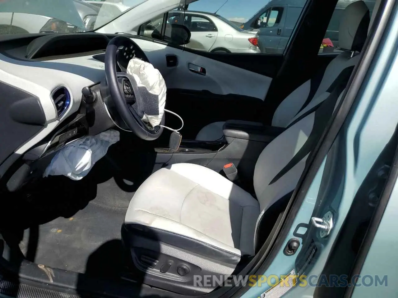 7 Photograph of a damaged car JTDKARFU2K3087096 TOYOTA PRIUS 2019