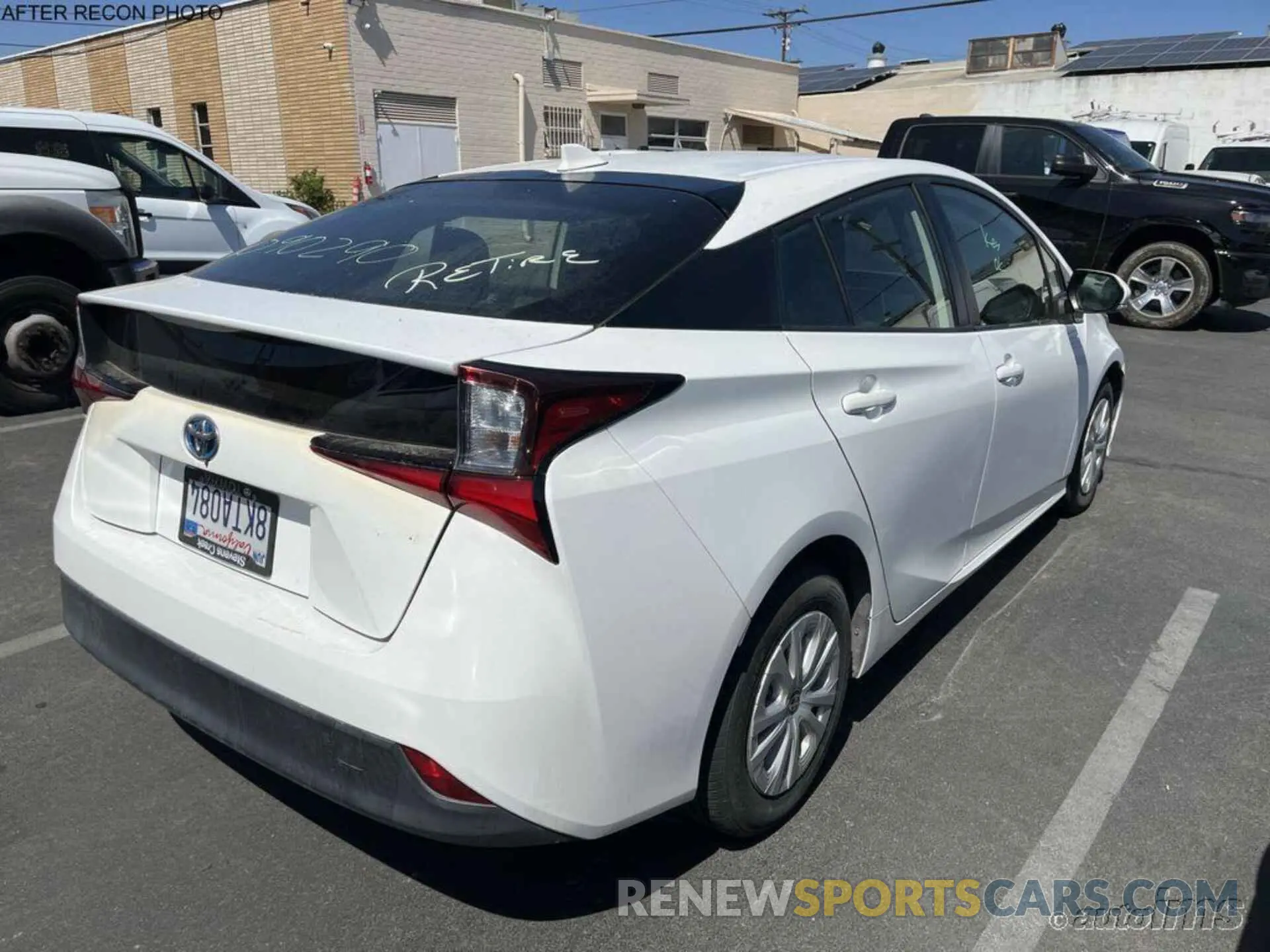 2 Photograph of a damaged car JTDKARFU2K3090290 TOYOTA PRIUS 2019