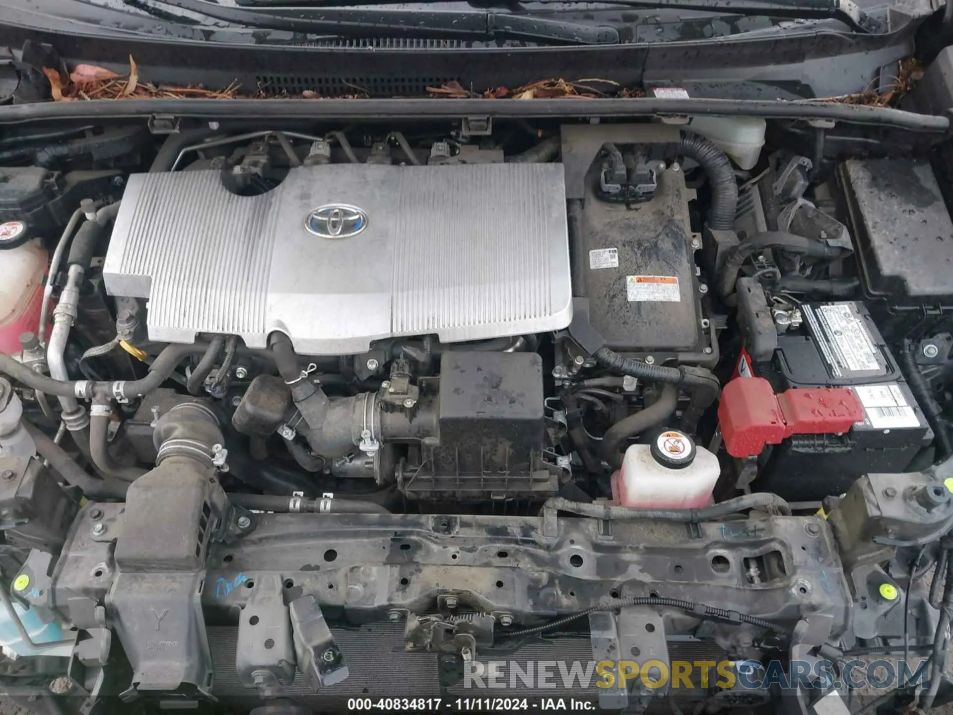 10 Photograph of a damaged car JTDKARFU2K3090502 TOYOTA PRIUS 2019