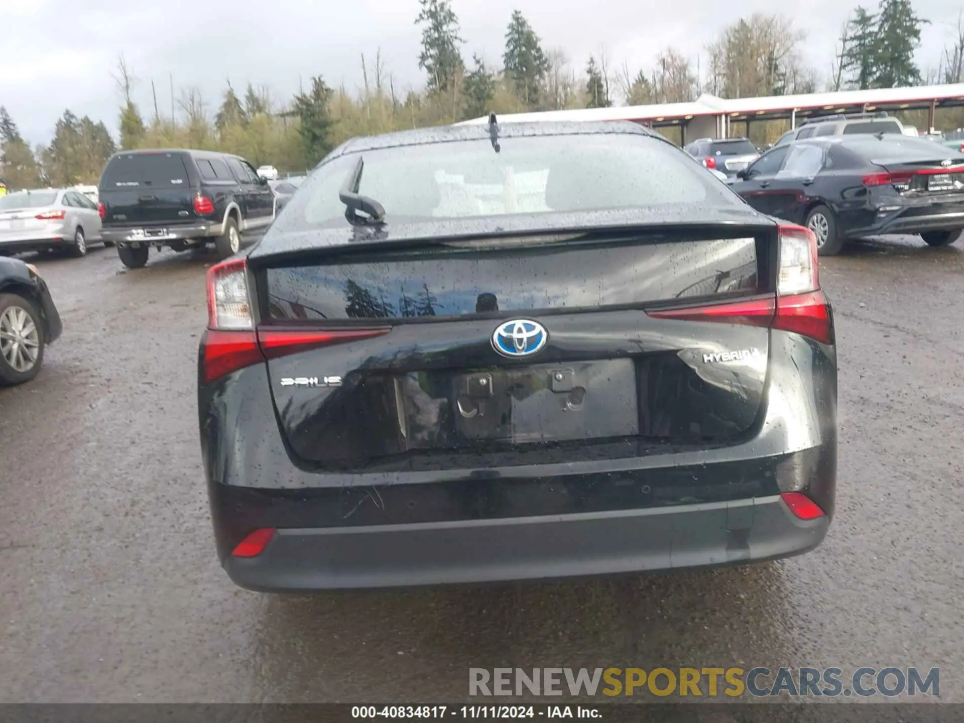 17 Photograph of a damaged car JTDKARFU2K3090502 TOYOTA PRIUS 2019