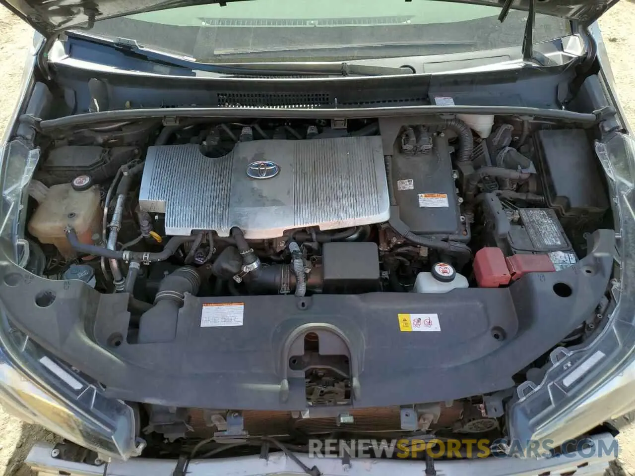 11 Photograph of a damaged car JTDKARFU2K3092217 TOYOTA PRIUS 2019