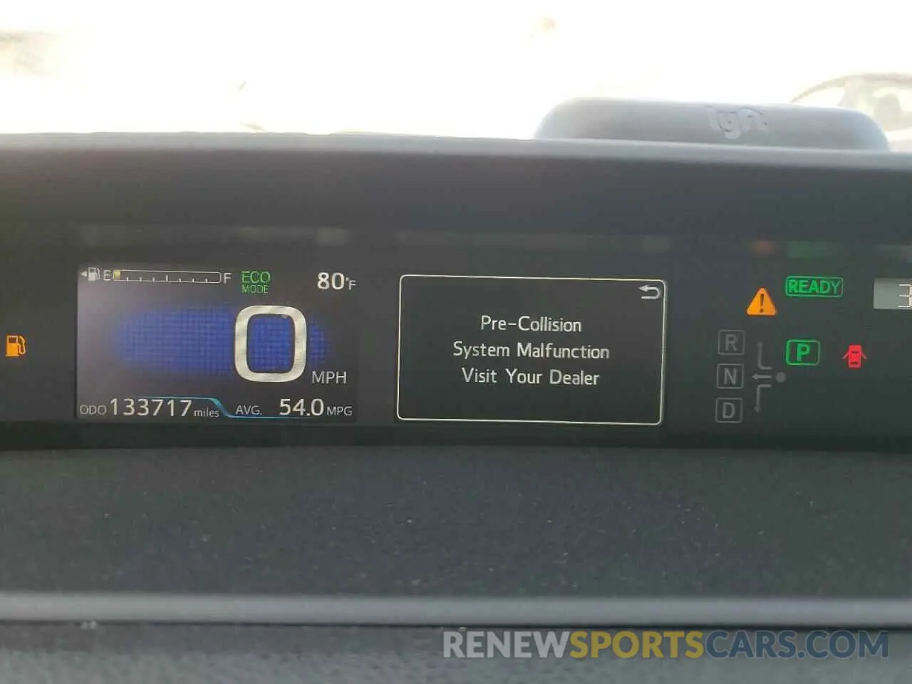 9 Photograph of a damaged car JTDKARFU2K3092217 TOYOTA PRIUS 2019