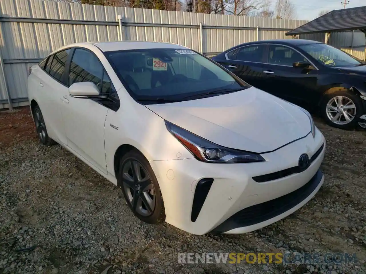 9 Photograph of a damaged car JTDKARFU2K3092539 TOYOTA PRIUS 2019