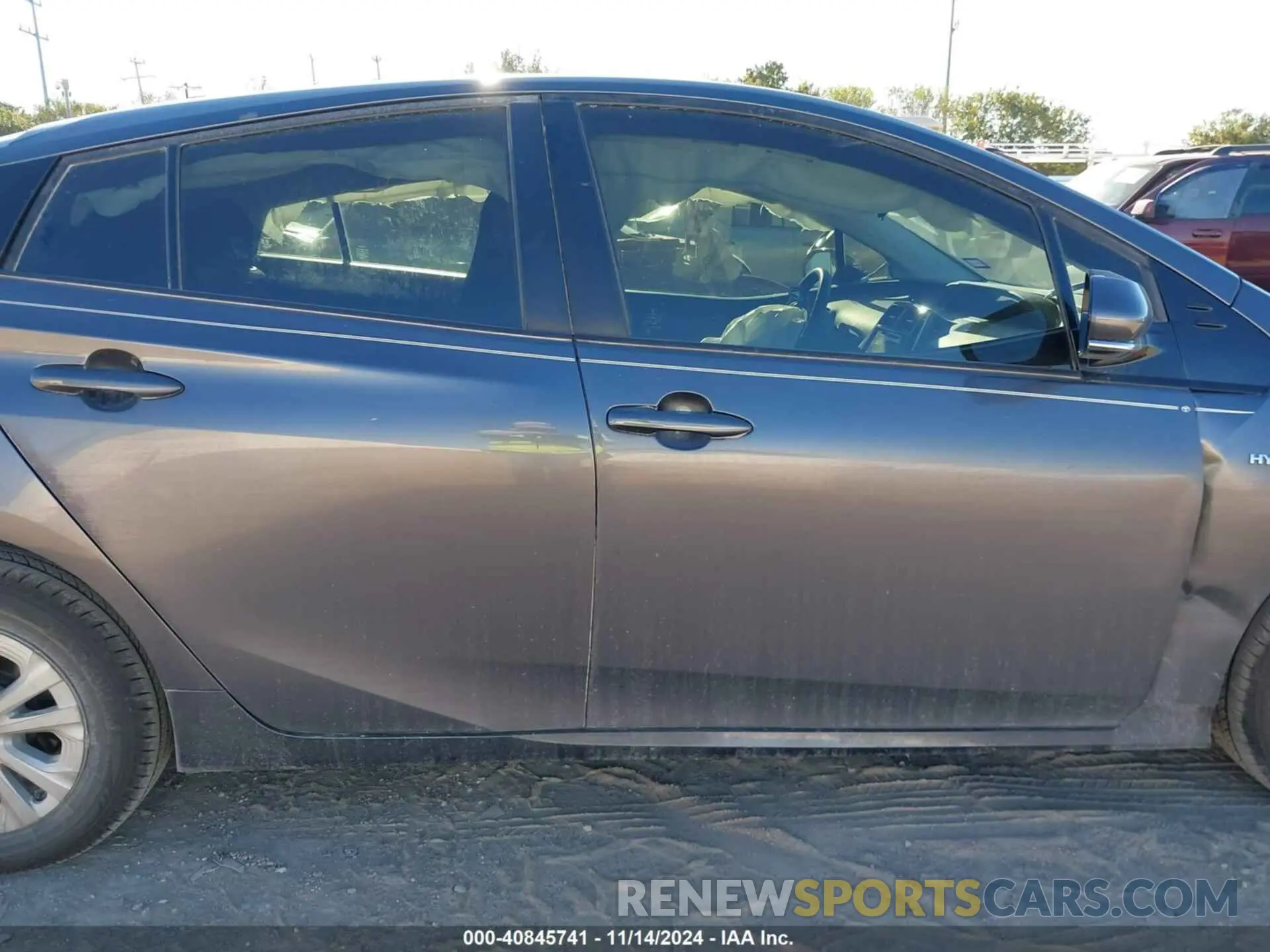 13 Photograph of a damaged car JTDKARFU2K3093626 TOYOTA PRIUS 2019
