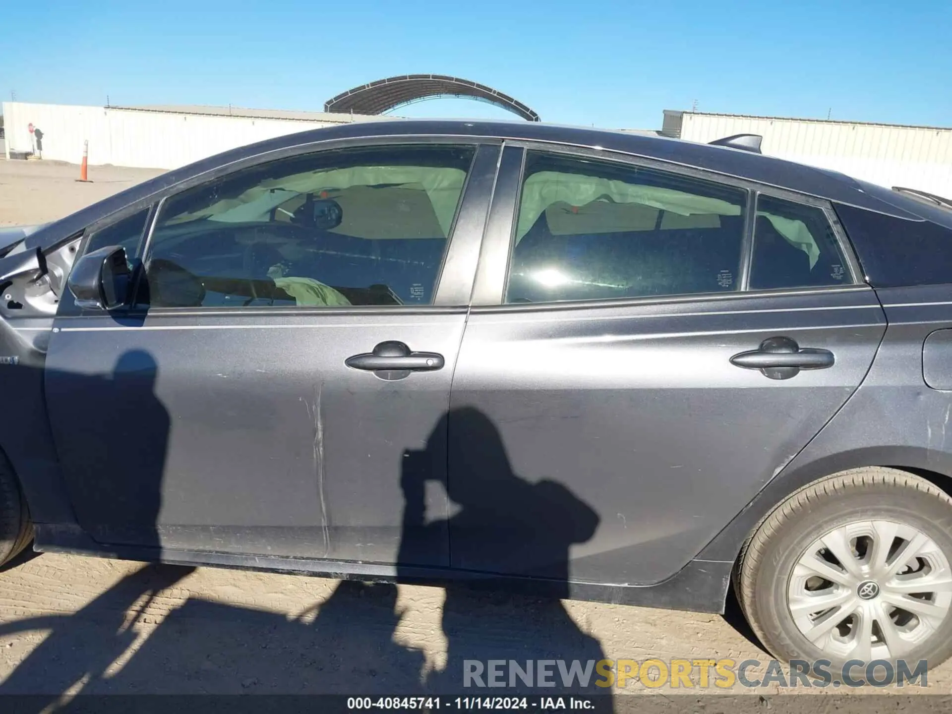 14 Photograph of a damaged car JTDKARFU2K3093626 TOYOTA PRIUS 2019