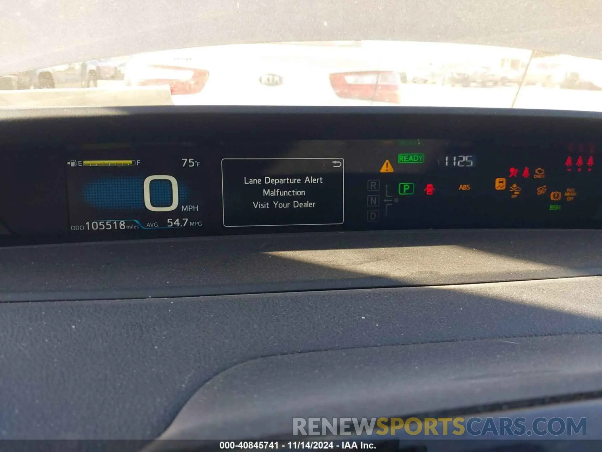 7 Photograph of a damaged car JTDKARFU2K3093626 TOYOTA PRIUS 2019