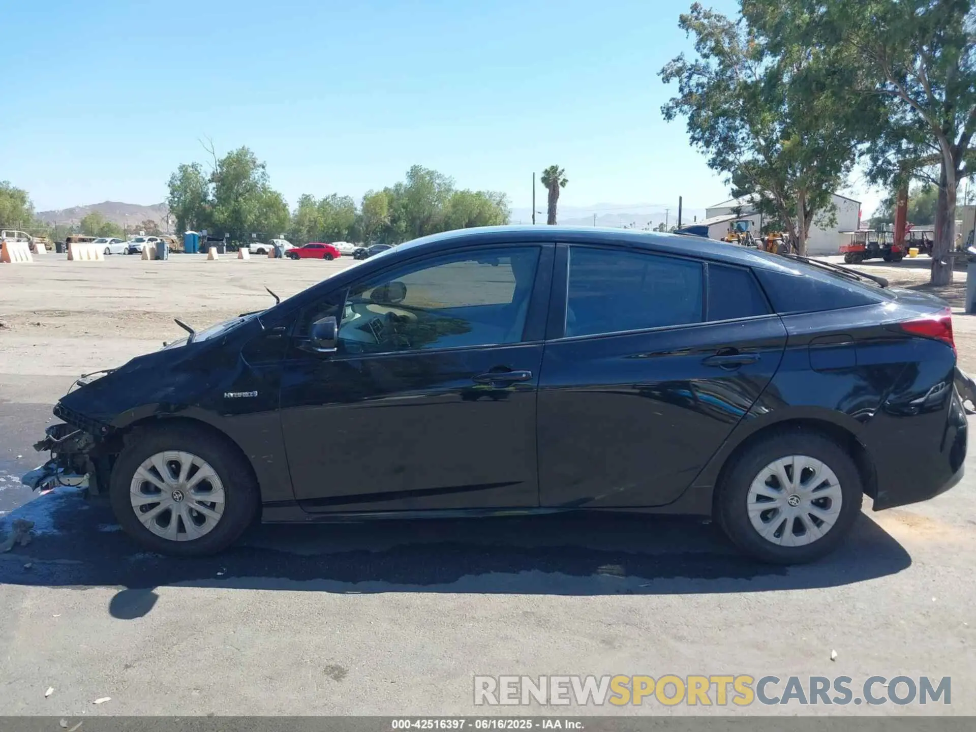 15 Photograph of a damaged car JTDKARFU2K3093691 TOYOTA PRIUS 2019