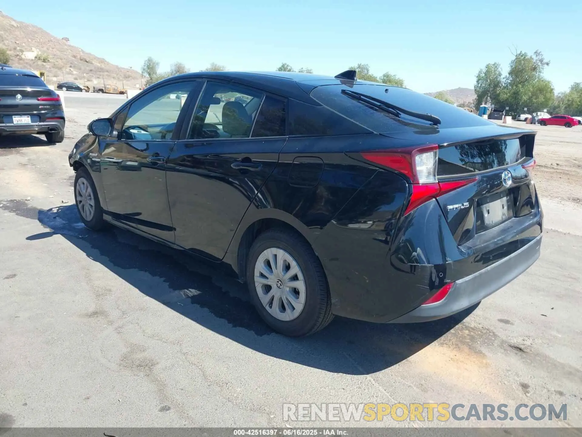 3 Photograph of a damaged car JTDKARFU2K3093691 TOYOTA PRIUS 2019