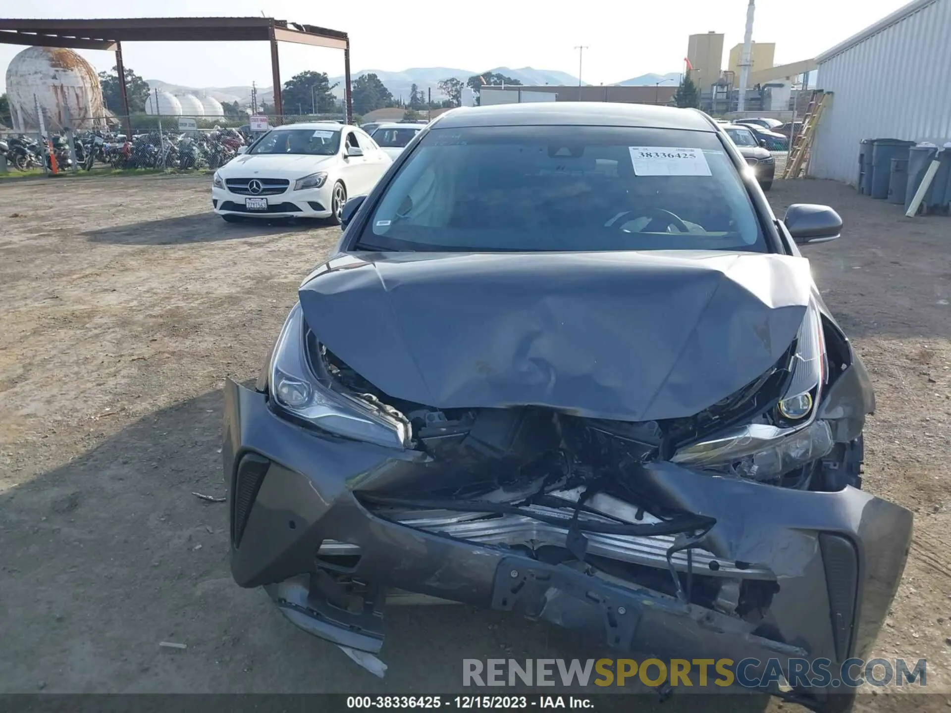 6 Photograph of a damaged car JTDKARFU2K3096185 TOYOTA PRIUS 2019