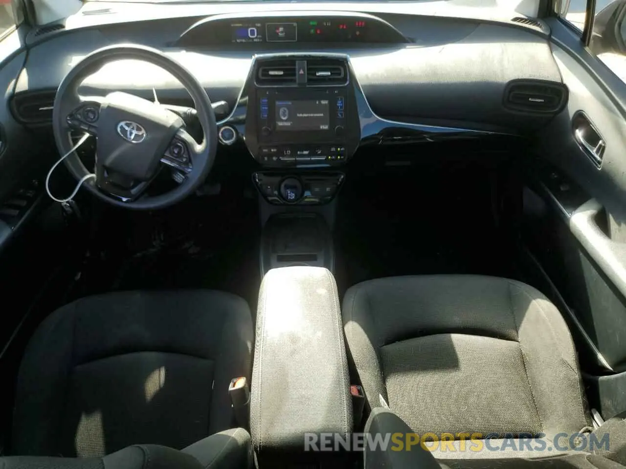 8 Photograph of a damaged car JTDKARFU2K3101840 TOYOTA PRIUS 2019