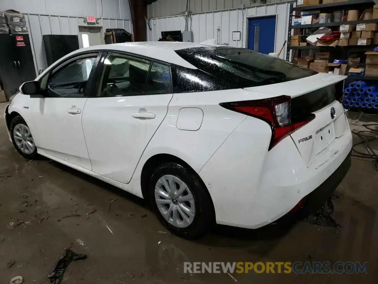 2 Photograph of a damaged car JTDKARFU3K3070775 TOYOTA PRIUS 2019