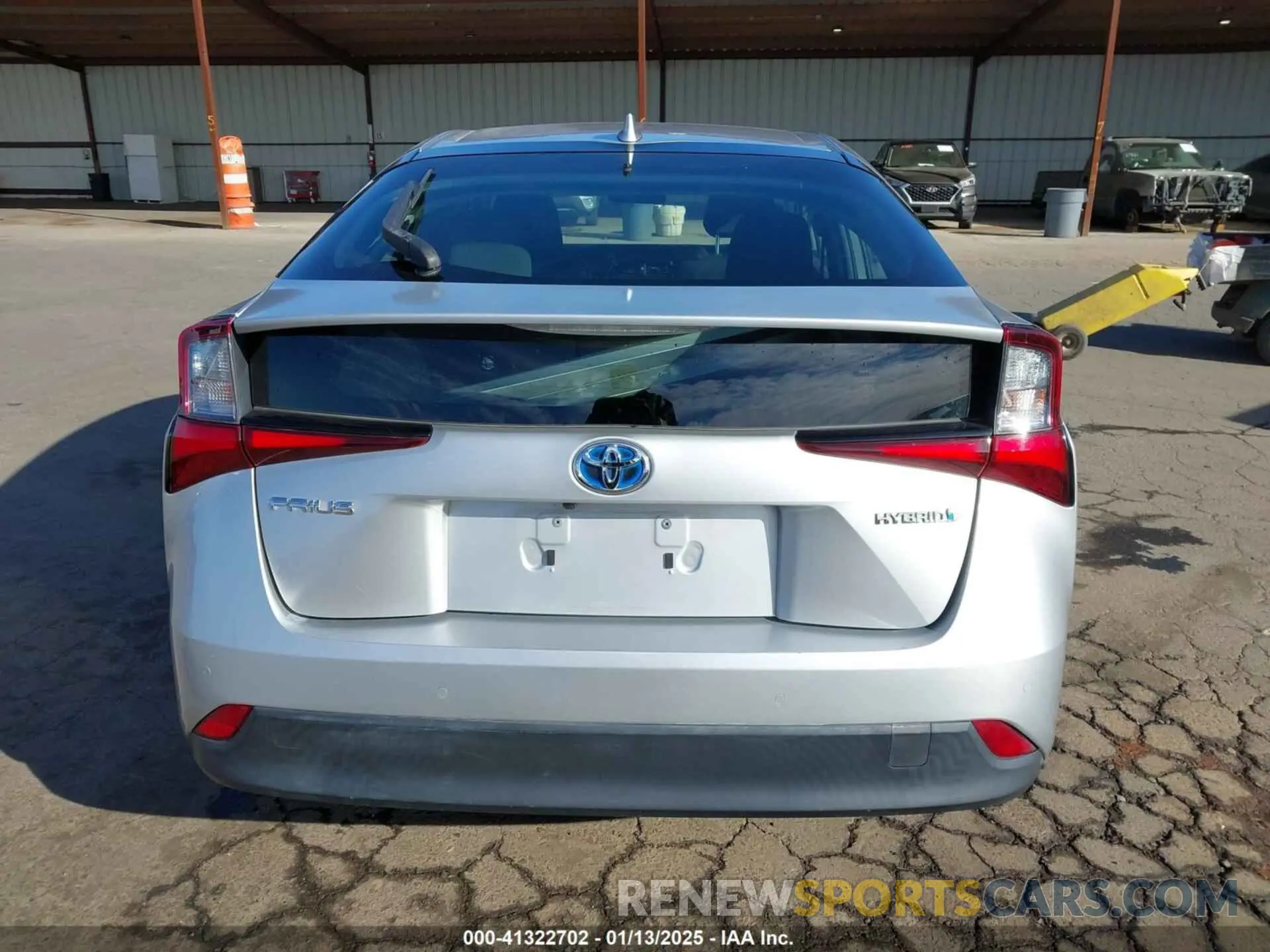 17 Photograph of a damaged car JTDKARFU3K3072929 TOYOTA PRIUS 2019