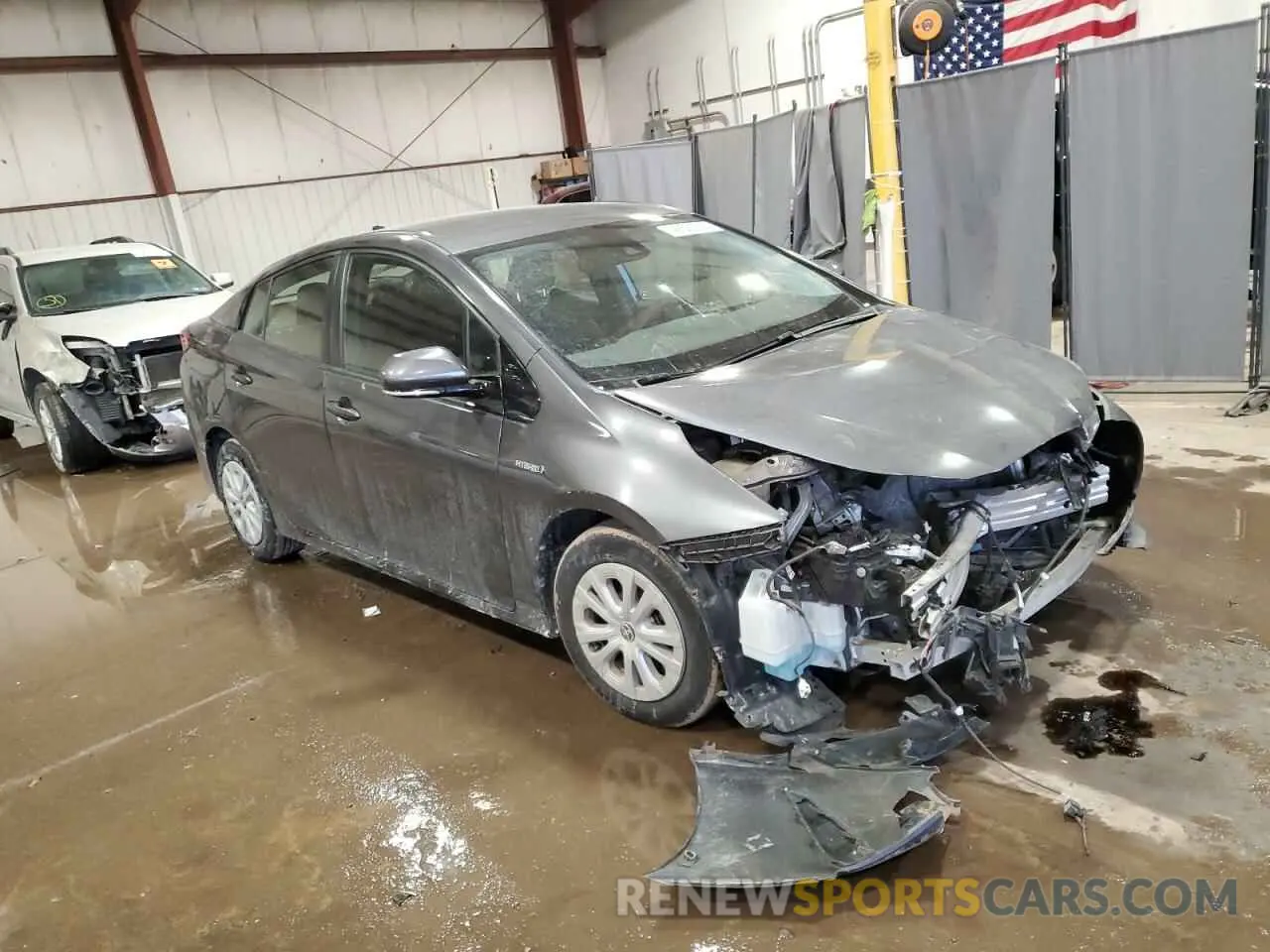 4 Photograph of a damaged car JTDKARFU3K3073515 TOYOTA PRIUS 2019