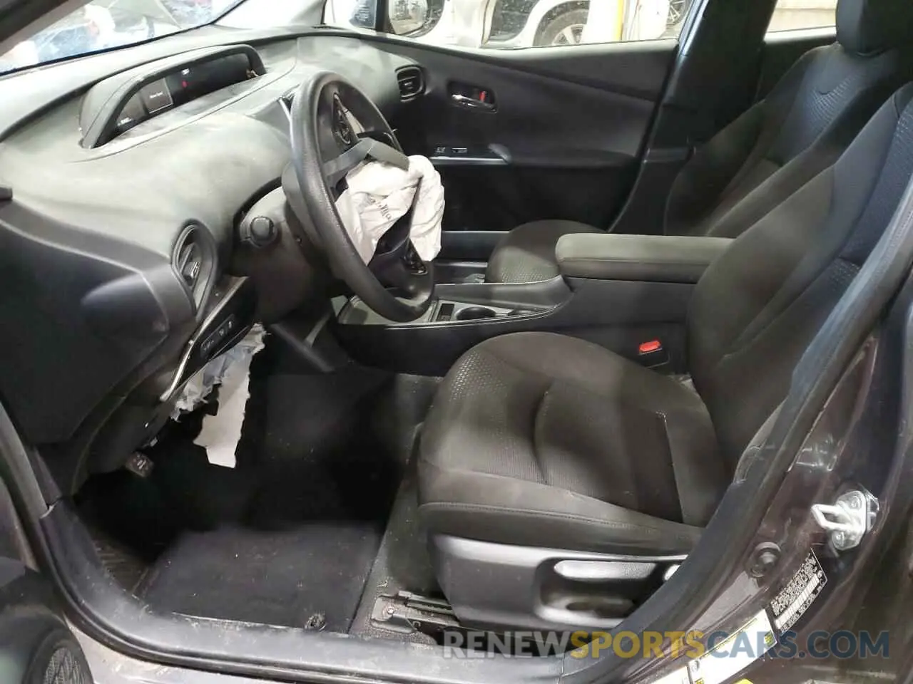 7 Photograph of a damaged car JTDKARFU3K3073515 TOYOTA PRIUS 2019