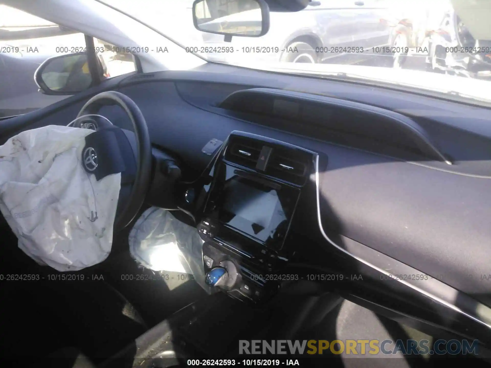 5 Photograph of a damaged car JTDKARFU3K3073577 TOYOTA PRIUS 2019