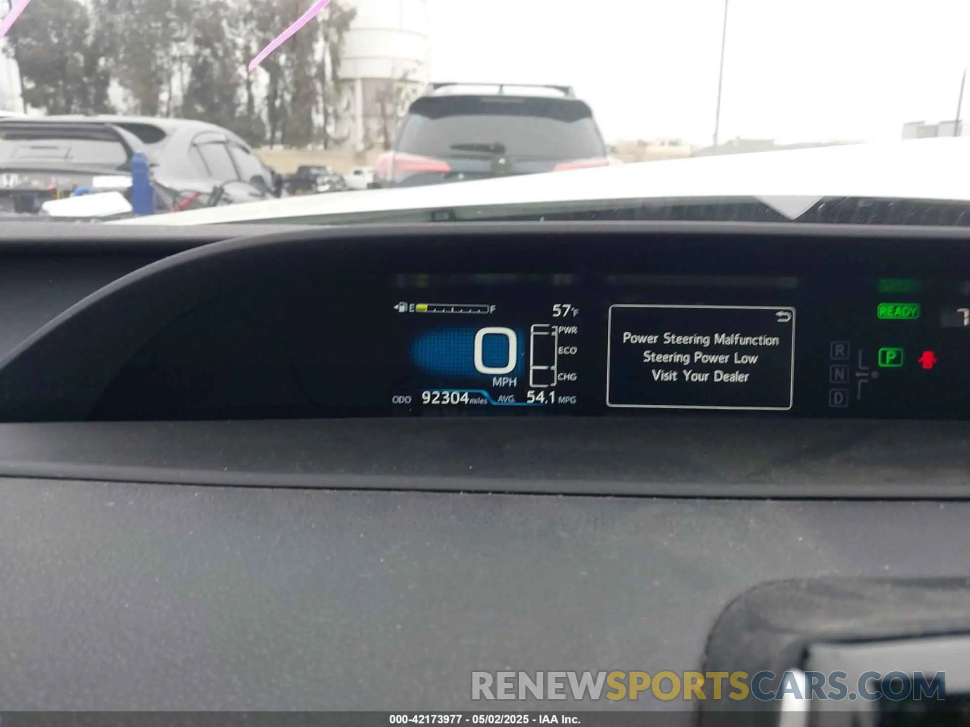 7 Photograph of a damaged car JTDKARFU3K3076849 TOYOTA PRIUS 2019