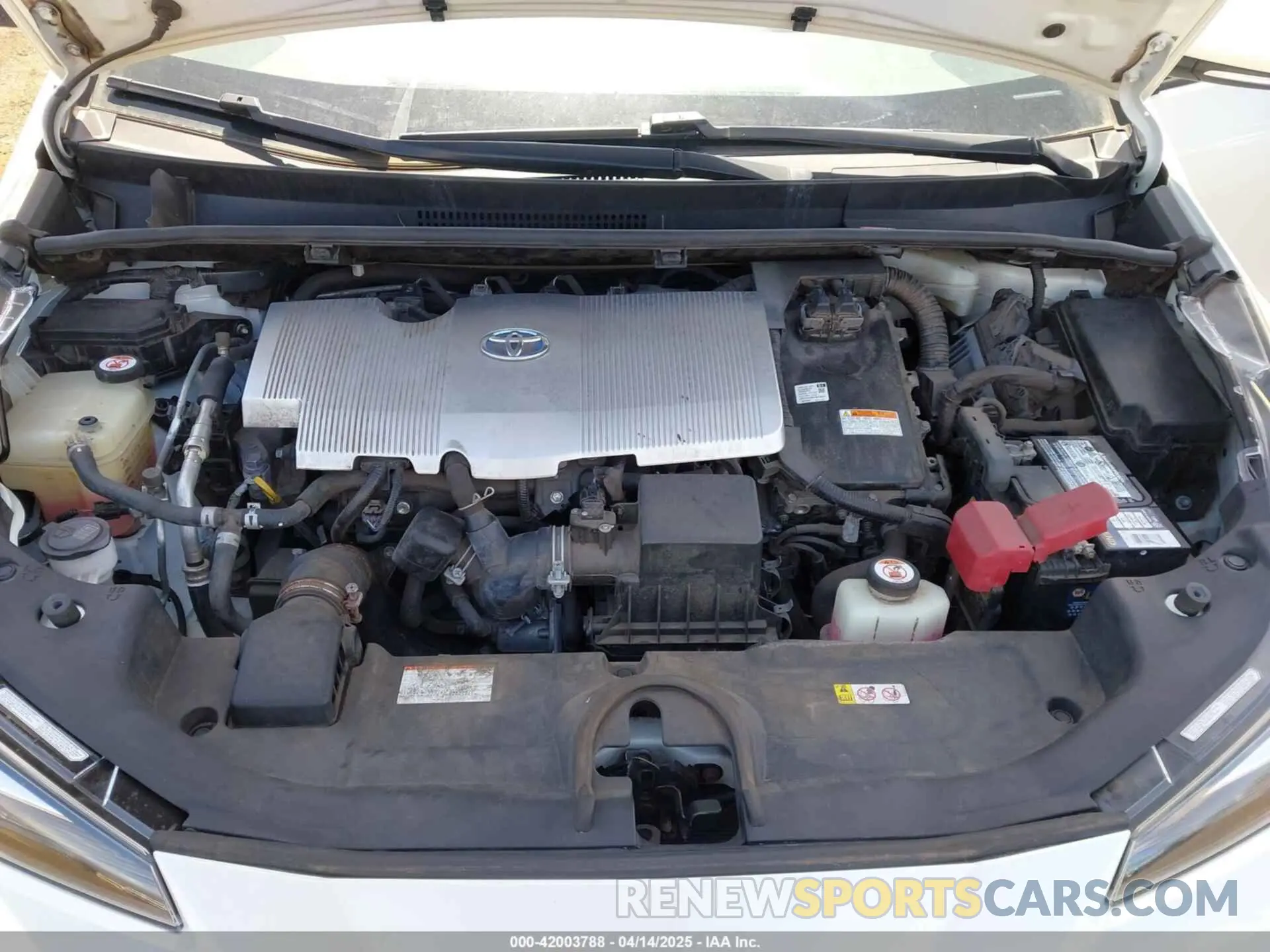 10 Photograph of a damaged car JTDKARFU3K3076981 TOYOTA PRIUS 2019