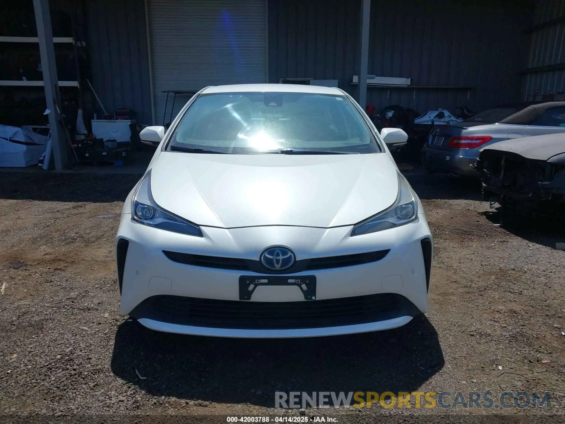 12 Photograph of a damaged car JTDKARFU3K3076981 TOYOTA PRIUS 2019