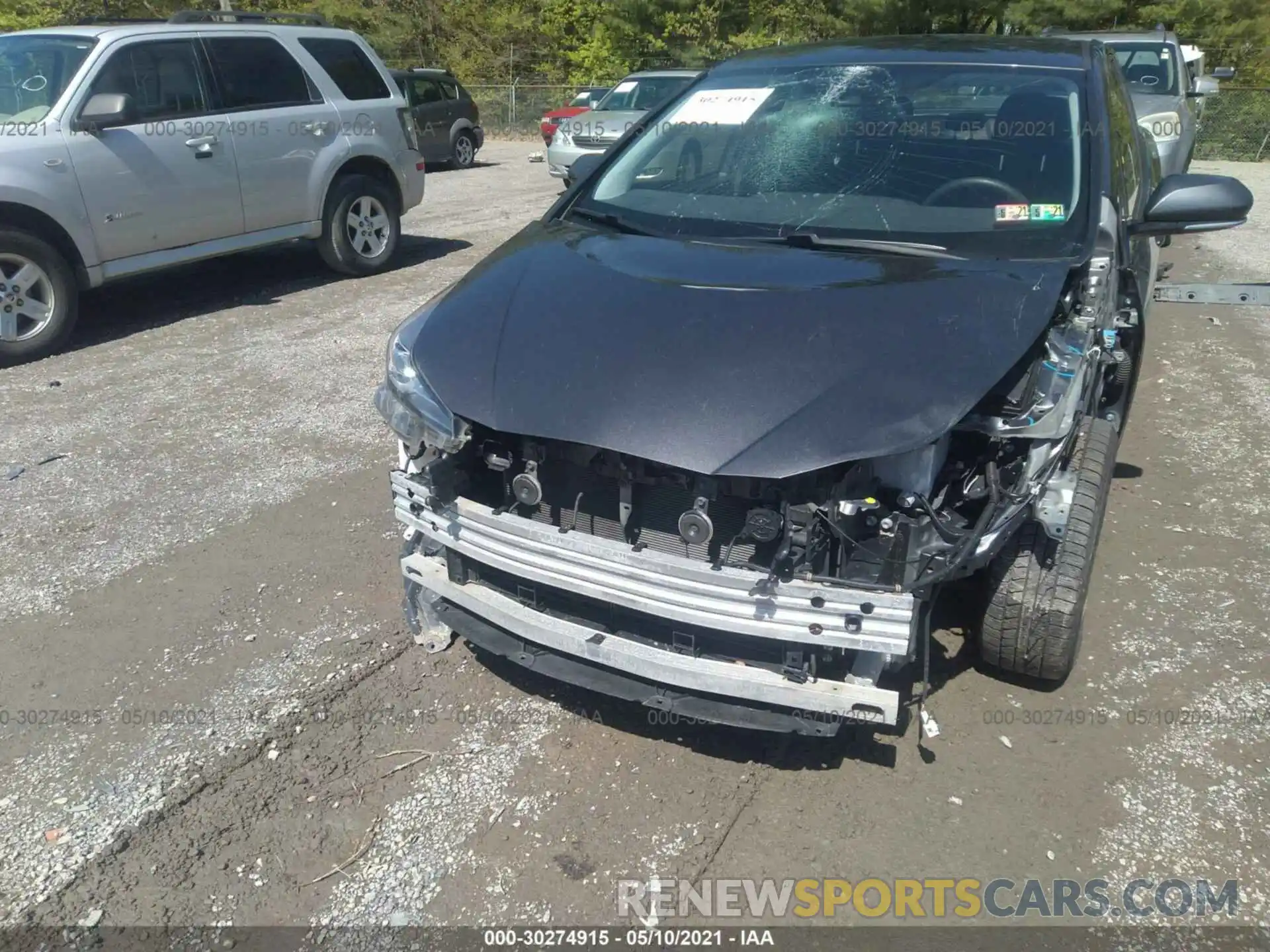 6 Photograph of a damaged car JTDKARFU3K3080089 TOYOTA PRIUS 2019