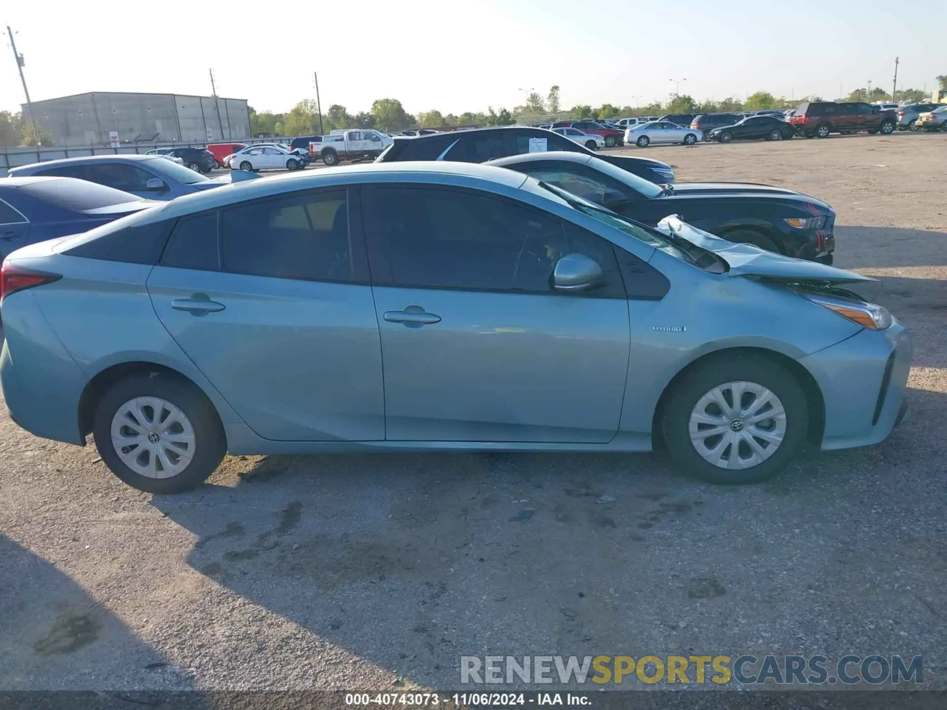13 Photograph of a damaged car JTDKARFU3K3082148 TOYOTA PRIUS 2019