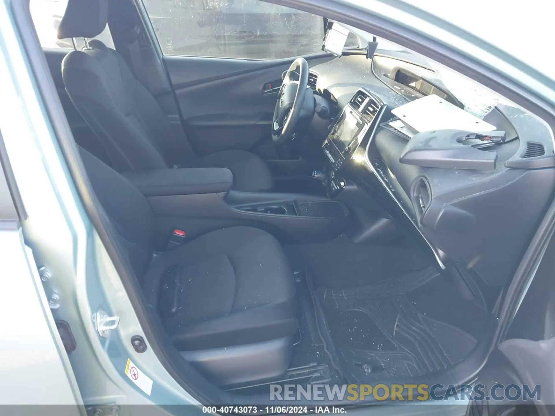 5 Photograph of a damaged car JTDKARFU3K3082148 TOYOTA PRIUS 2019