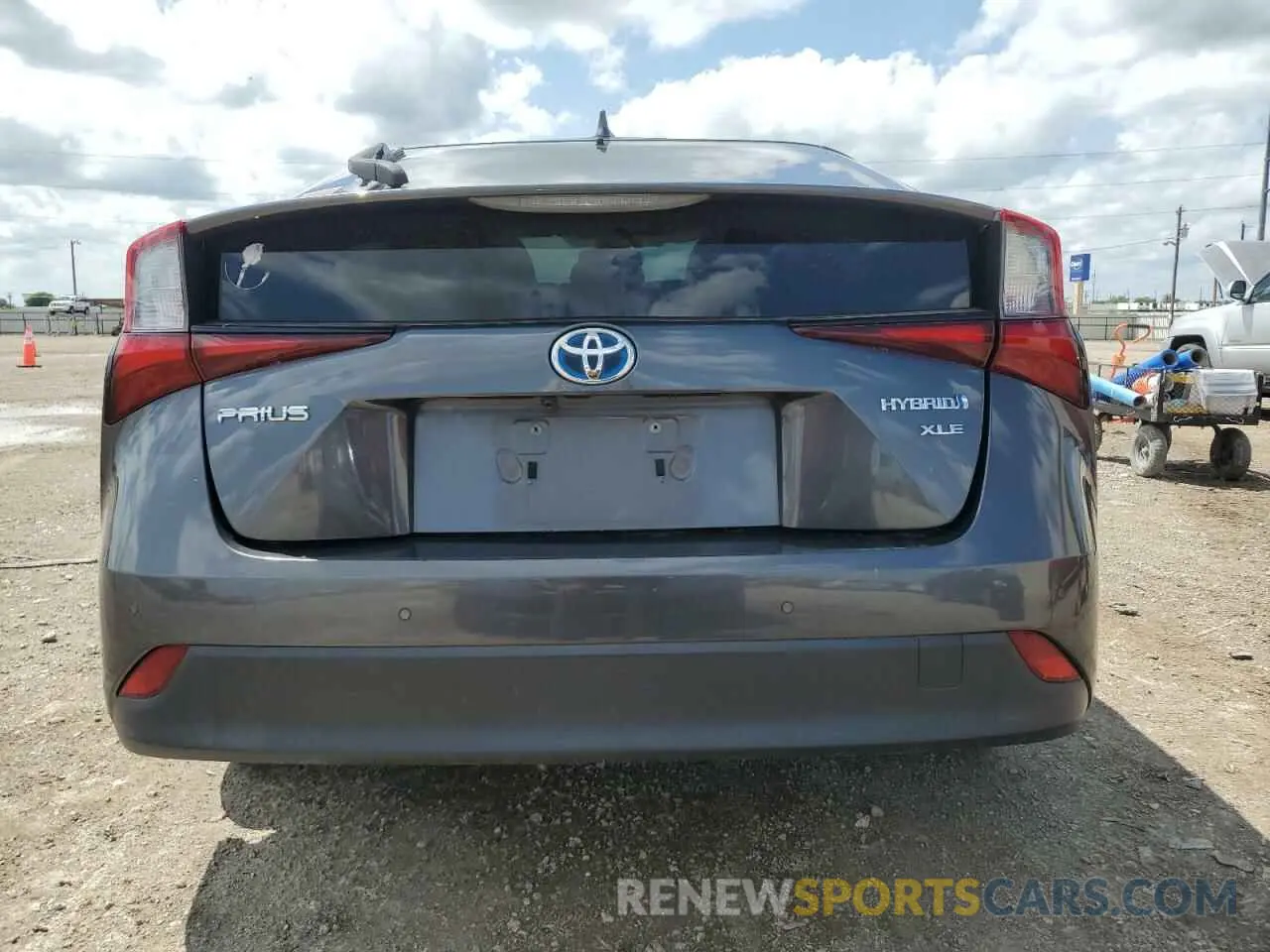 6 Photograph of a damaged car JTDKARFU3K3083235 TOYOTA PRIUS 2019