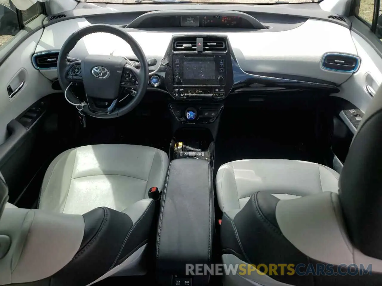 8 Photograph of a damaged car JTDKARFU3K3083235 TOYOTA PRIUS 2019