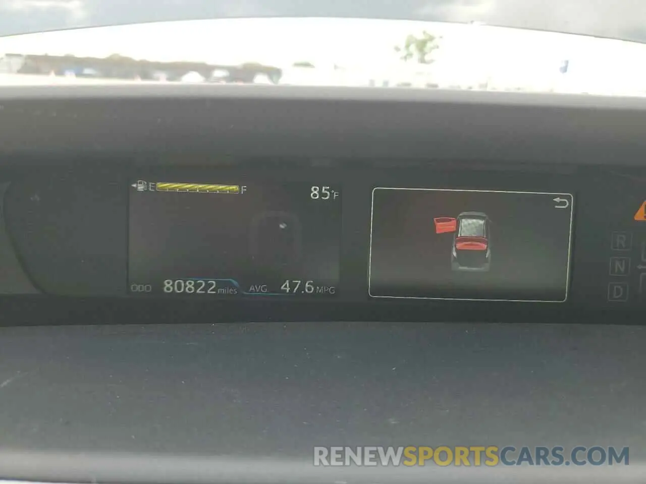 9 Photograph of a damaged car JTDKARFU3K3083235 TOYOTA PRIUS 2019