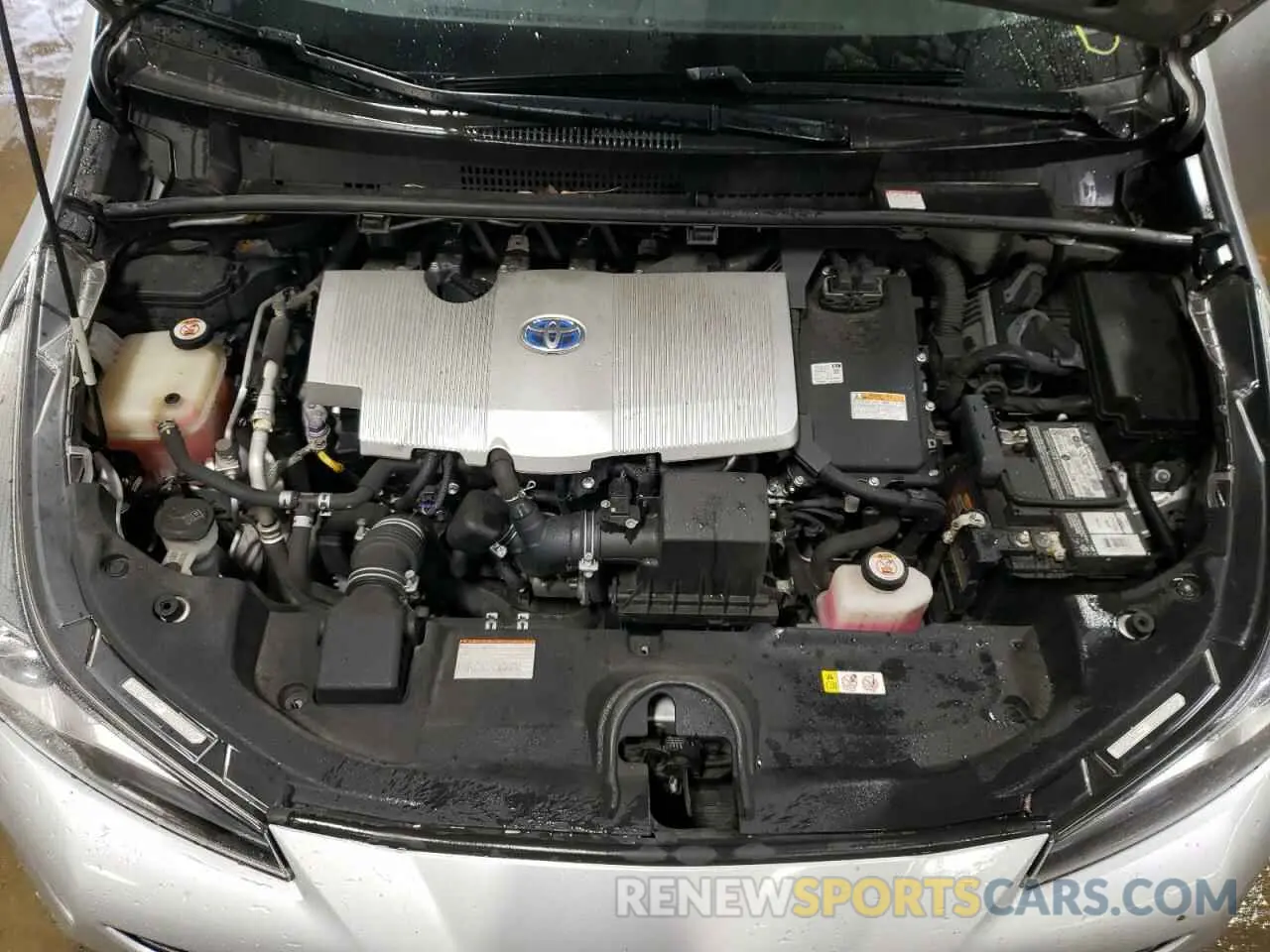 11 Photograph of a damaged car JTDKARFU3K3085289 TOYOTA PRIUS 2019
