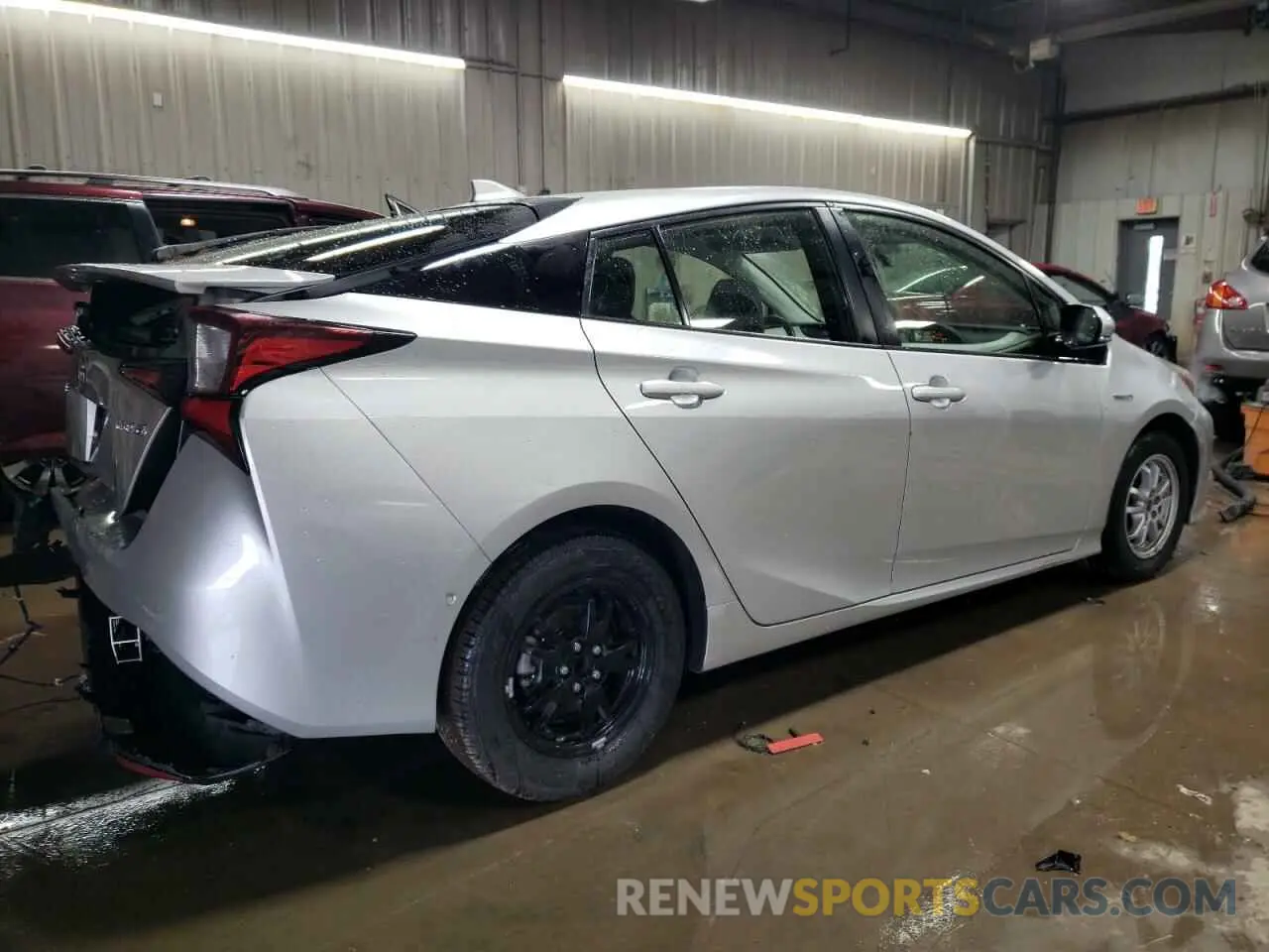 3 Photograph of a damaged car JTDKARFU3K3085289 TOYOTA PRIUS 2019