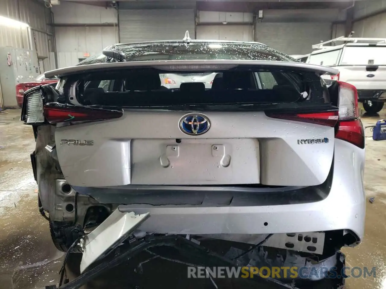 6 Photograph of a damaged car JTDKARFU3K3085289 TOYOTA PRIUS 2019