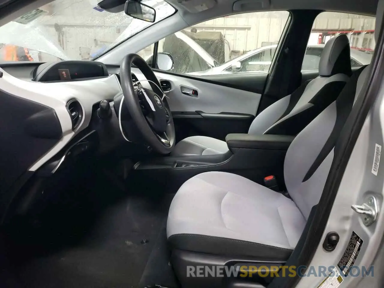 7 Photograph of a damaged car JTDKARFU3K3085289 TOYOTA PRIUS 2019