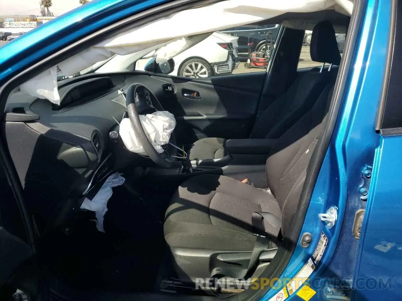 7 Photograph of a damaged car JTDKARFU3K3088497 TOYOTA PRIUS 2019