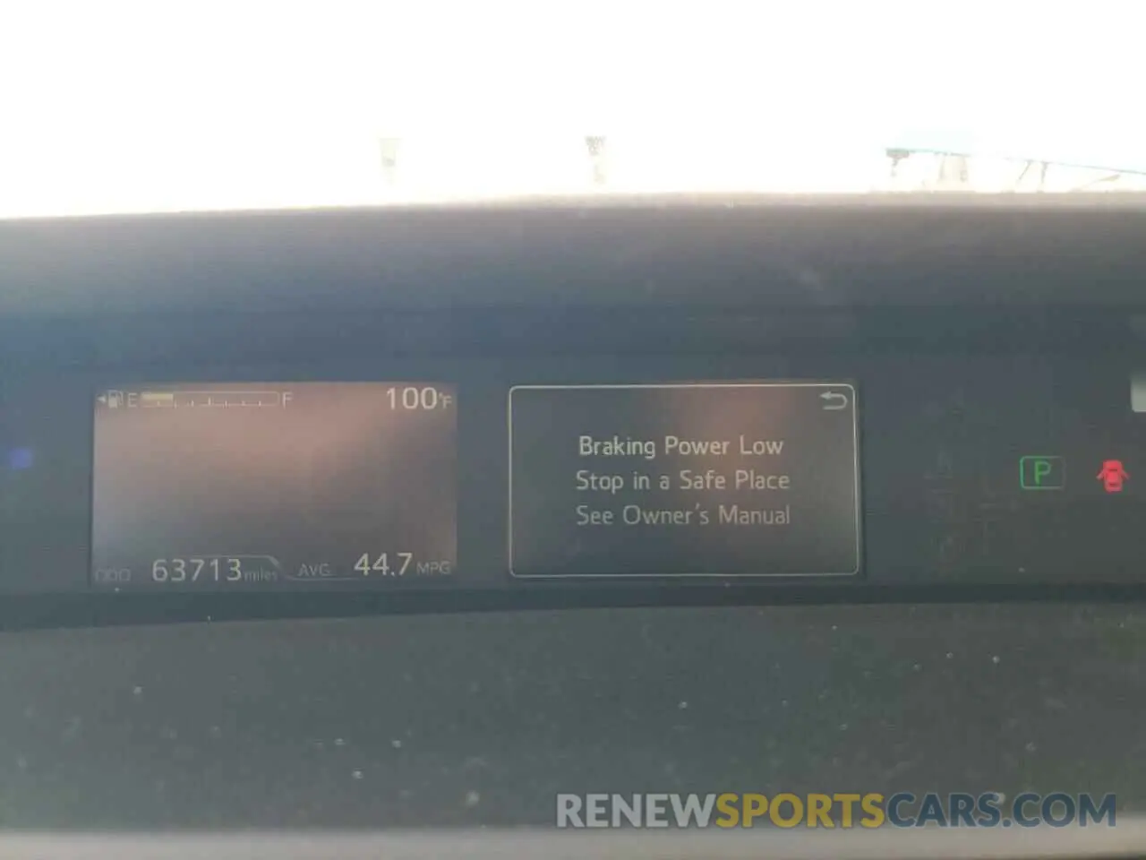 9 Photograph of a damaged car JTDKARFU3K3088497 TOYOTA PRIUS 2019
